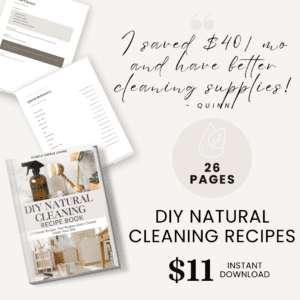DIY Natural Cleaning Recipe Book: 15 Simple Recipes That Replace Every Cleaner Under Your Sink