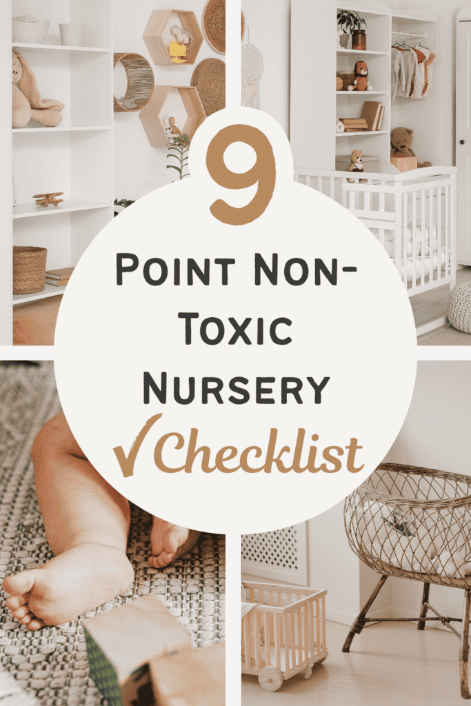 bright and airy non toxic nursery with safe furniture and natural decor