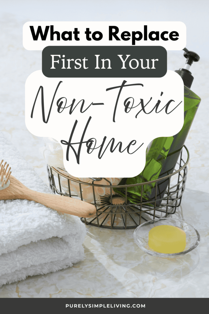 woman choosing a non toxic perfume from a collection of clean fragrances