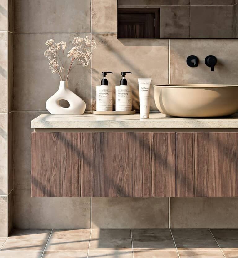 Grout cleaner DIY supplies and cleaning tools for tile