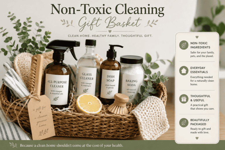 10 Super Simple Ways to Make a Non-Toxic Cleaning Gift Basket on a Budget